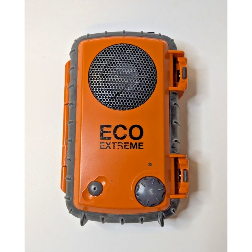 ECO Extreme Waterproof Speaker Case Orange Black Portable MP3 Phone iPod Outdoor